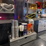 煮干しラーメン キングニボラ - テーブルセット