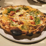 400℃ PIZZA - かにかまのピッツァ。