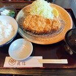 とんかつ武信 代々木上原店 - ロースカツ膳　梅　1,760円