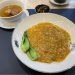 蟹王府 - 蟹肉入り特製和え麺
