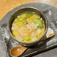 炭火割烹 樹樹 - 茶碗蒸し　冬の宝石箱　銀餡仕立て