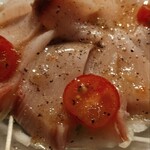 3K - ブリのカルパッチョ