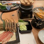 かに道楽 豊中店 - かにしゃぶ