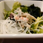 創作ダイニング やわらぎ - サラダ 胡麻ドレッシング