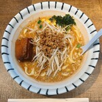 濃口背脂味噌らーめんと餃子 大福帳 - 