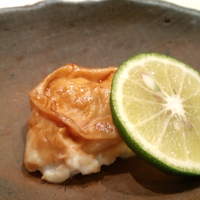 海味 - フグの白子焼き・・。