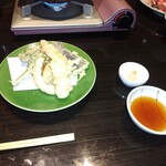 やっちろ - 牡蠣の天ぷらがめちゃ美味しかった