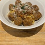 自家製ミートソース potto - ミートソースのミートボール2倍