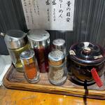 古武士 - 卓上調味料