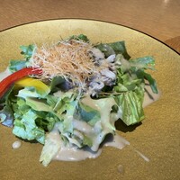 鉄板焼 天 本丸 - サラダ