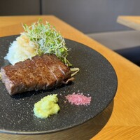 鉄板焼 天 本丸 - サーロインステーキ