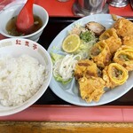 紅葉亭 - 日替り600円　春巻