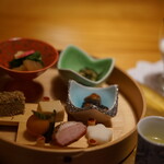 白神矢立 湯源郷の宿 日景温泉 - 前菜