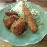 遊亀 - 海鮮串揚げ