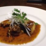 トゥッティ ア ターボラ - あわびのソテー　タブなータソース　￥1280