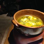 トゥッティ ア ターボラ - 小海老のアヒージョ　￥680