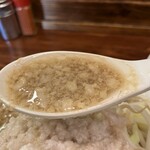 ラーメン富士松 - スープ