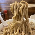 ラーメン富士松 - 自家製太麺