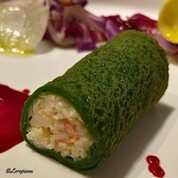 DADA - 菠薐草のクレーブで包まれたたらばがに