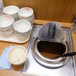 とんから亭 和歌山北店 - 2024年2月　定食か丼注文で無料。ご飯単品の注文だけではダメです