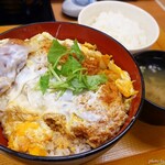 とんから亭 和歌山北店 - 2024年2月　かつ丼【税込693円】みそ汁【税込55円】ご飯少な目【税込132円】