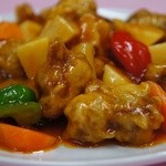 中国料理　洪福 - 酢豚