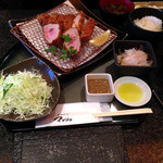 とんかつ マンジェ - TOKYO-X&特上ヘレカツ定食