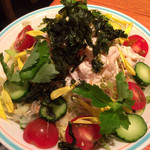 遊鶏 - 遊鶏サラダ 600円。