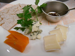 フィッシャーマンズマーケットオイスターバー - チーズの盛り合わせ