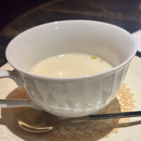炭和食かなうS 特別室 - 白湯スープ