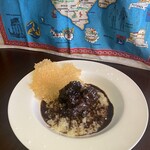 Osteria Senti - 期間限定肉類料理（紅酒燉牛頰肉與起司燉飯）