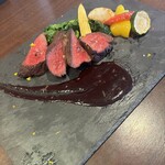 Osteria Senti - 期間限定肉類料理（烤愛滋鹿）