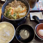 すき家 - 料理写真:牛すき鍋