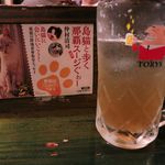 おとん - 泡盛の梅酒のソーダ割り