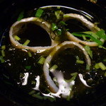 うなぎ 平八 - お吸い物（お麩等）