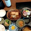 北海道 炉端 えぞ羅 - 肉豆腐とお刺身のW御膳♫⚠️肉豆腐定食は数量限定20食☆