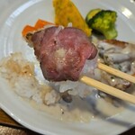 キッチン ブルー グローブ - ローストビーフご飯