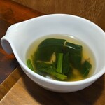 キッチン ブルー グローブ - 最後のスープ