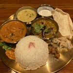 カレーと百姓 - お肉とお野菜のカレープレート ¥1,350