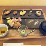 天ぷらと手まり寿司 都 - 