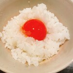 料理屋もり尋 - 白米と卵黄