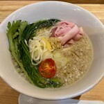 開運橋通 ふじ原 - 【伊吹いりこの塩煮干しそば】