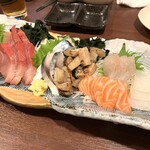 浜いち - 唯一の写真　刺し盛り