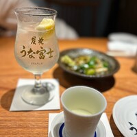 炭焼 うな富士 有楽町店 - レモンハイ