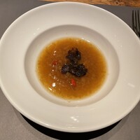 アルティザン ドゥ ラ トリュフ パリ - ②季節のスープ(オニオンスープ)