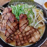 かつ美 - 2025.1生姜みそあぶりちゃーしゅーめん1450円