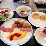 城山ホテル鹿児島 - バイキングの朝食