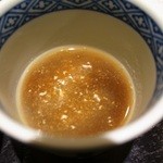 石臼挽き手打ちそば処 ミュラー - 蕎麦湯を入れてみた。