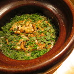 虎白 - お食事：鰻の炊込みご飯