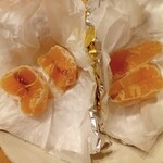 竹風堂 - 「栗なっと」断面